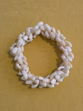 Vintage Bracelet Inspired by Coral Reefs - Vintage Acrylic or Lucite Material